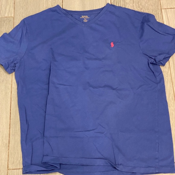 BUNDLE OF 5 Ralph Lauren v neck t shirts - Picture 4 of 5